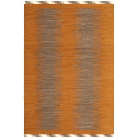 Safavieh Montauk Large Rectangle Area Rug, Orange - 8 x 10 ft. MTK718R-8